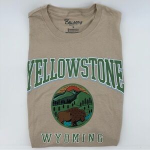 Bowery Supply Co Yellowstone Wyoming Graphic T-Shirt